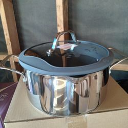 Olla De 5qt Con Antihaderente Princess House 