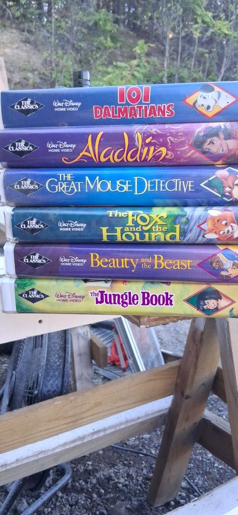 Disney Black Diamond Vhs And Pokémon 1st Movie