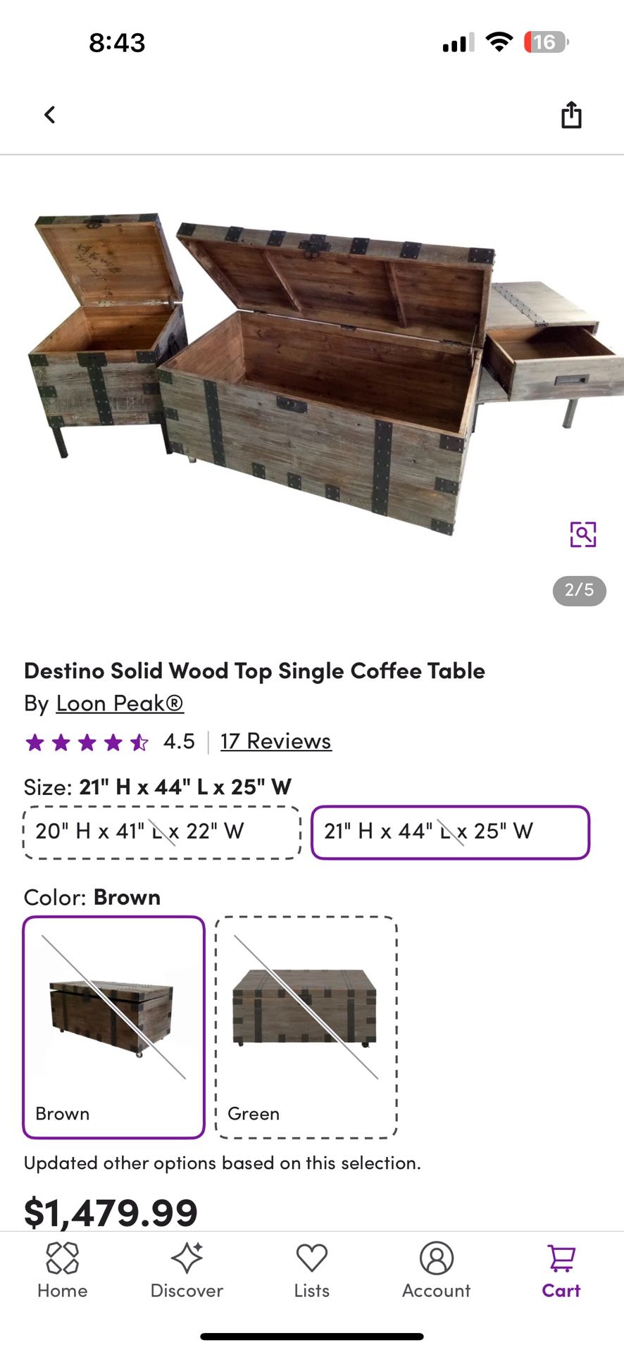 Solid Wood Top Coffee Table And End Tables