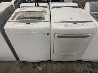 Lg Washer And Lg Electric Dryer