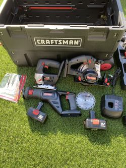 Craftsman, Combo Set Of 6 Pieces Battery 19.2 Volts