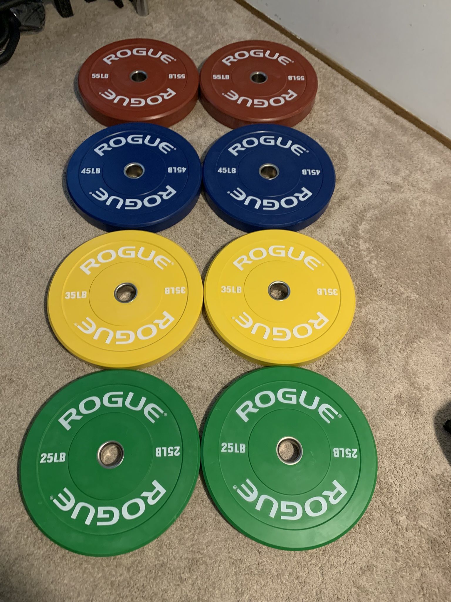 ROGUE Color Echo Bumper Plates