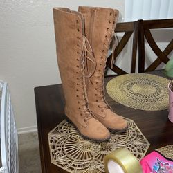 Long Boots Sz 6 1/2 
