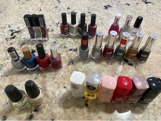 Large Nail Polish Lot - Revlon, L.A. Colors, Sally Hansen, NYC