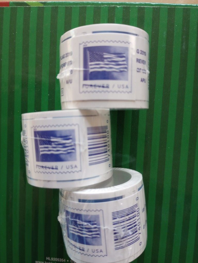 3 Rolls Of Forever Stamps, Buy 1, 2, Or All 3