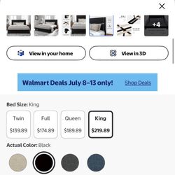 King Bed Frame 