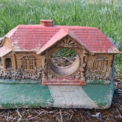 Antique LUX Bungalow Home Case Deluxe Clock & MFC Parts Repair Art Supplies