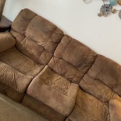 Recliner Couch With Recliner Love Seat