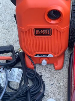 BLACK+DECKER 1700 PSI Electric Pressure Washer