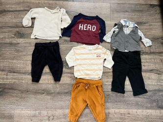Baby boys winter clothes size 6-9 months
