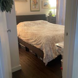 Double Mattress And Bed frame 