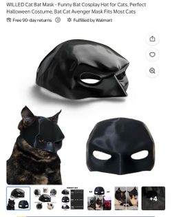 New Cat Kitten Bat Mask