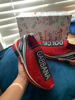 Dolce Gabbana red all diamond