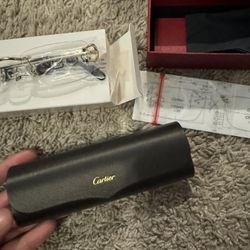 Cartier Buff Glasses 100% Authentic Brand New Never Worn