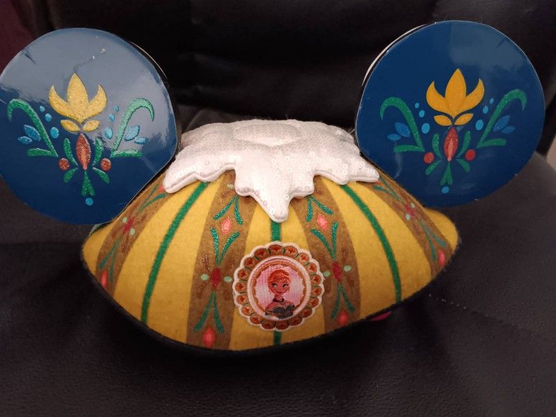 Double Sided Disney Ears Princess Belle & Princess Elsa