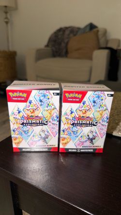 Pokémon Scarlet & Violet Prismatic Evolutions Booster Bundle x2