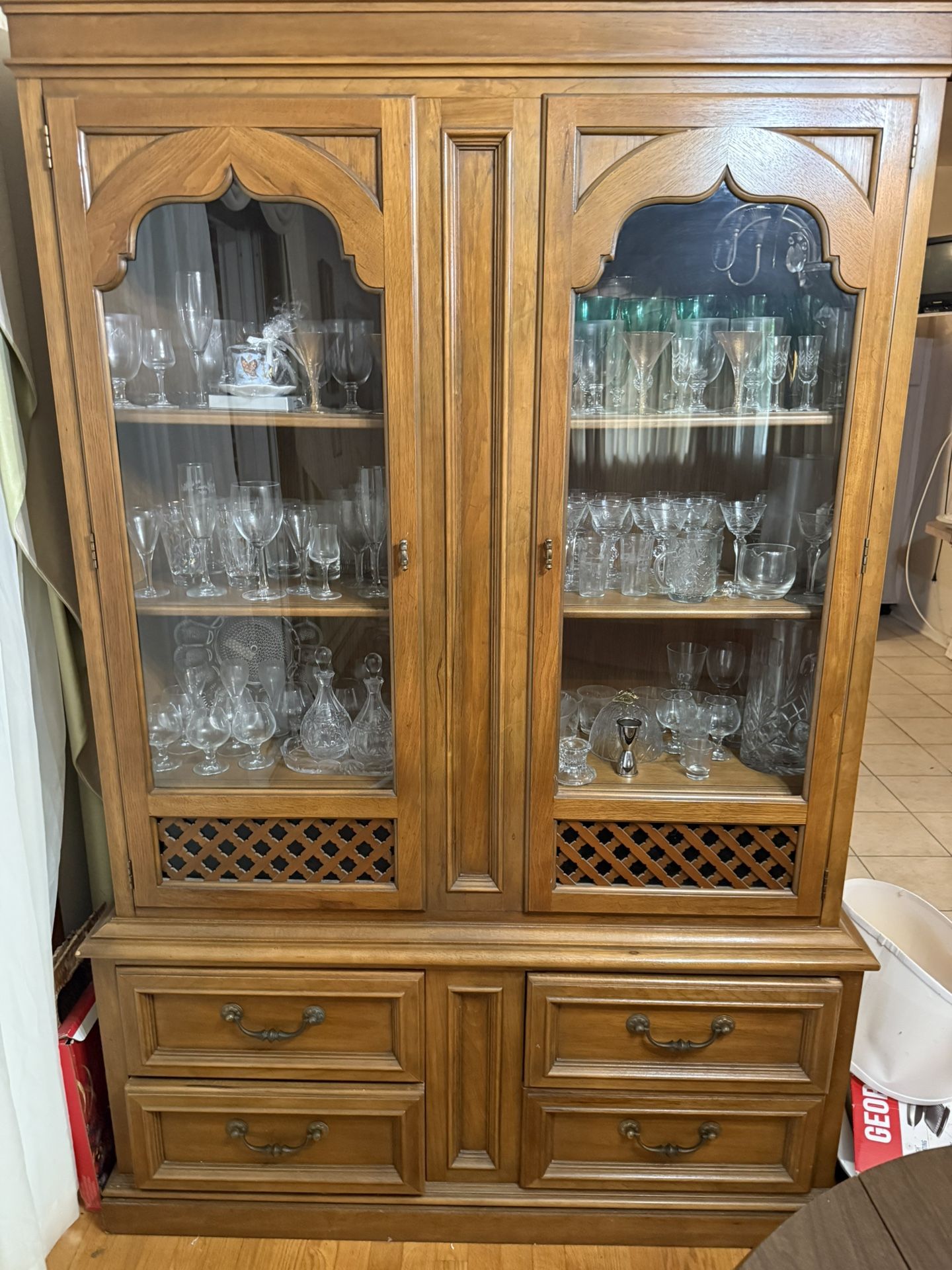 China Cabinet and Table - Or Best Offer