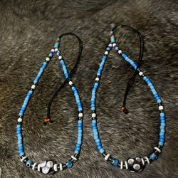 Hand Made Beaded Friendship Necklaces 