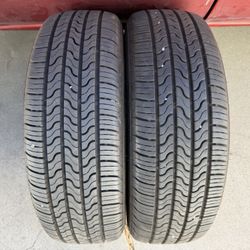 2 Firestone Tires 195/65/15