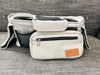 Momcozy Universal Stroller Organizer Caddy - Gray