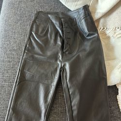 Leather Pants Size XS