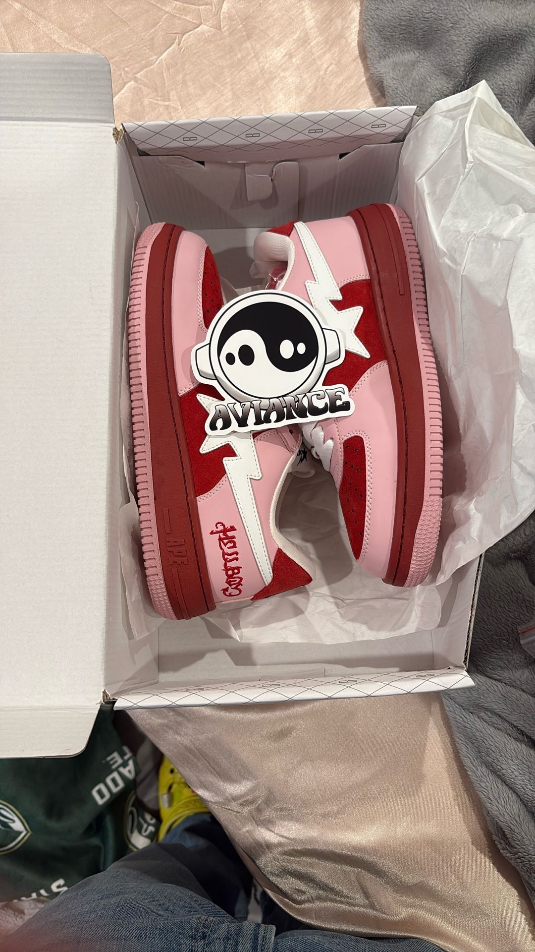 lil peep bape shoes