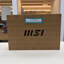 MSI THIN GAMING LAPTOP NEW - Pay $1 today and the rest later!!