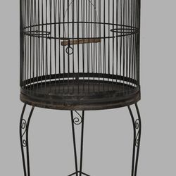 Vintage Vintage  Wire Standing Birdcage