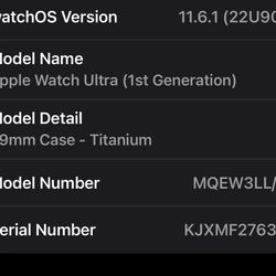 Apple Watch Ultra 49mm GPS 