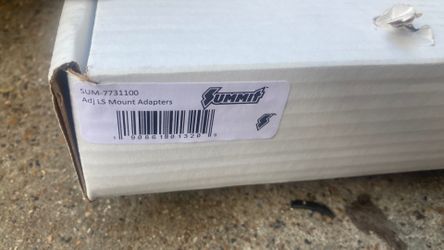 Brand new universal motor mounts from summit