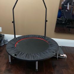 Rebounder trampoline