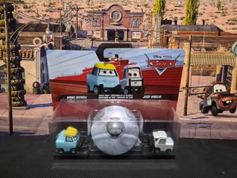 DISNEY PIXAR CARS ON THE ROAD NICOLE REVWEL, MOVIE PROP & JESSE WHEELIN 2022-2023