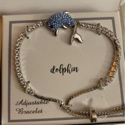 dolphin adjustable bracelet