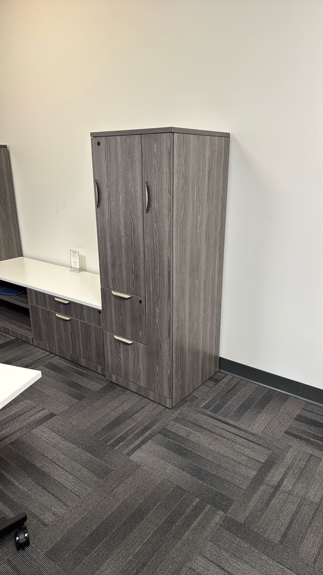 New - Office Combo Storage Cabinet & Personal Wardrobe