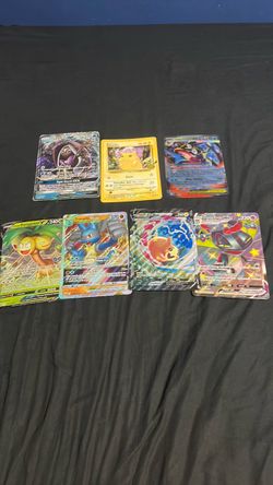 7 Jumbo Pokémon cards