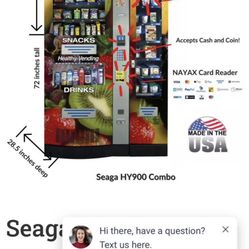 Seaga Healthy You Combo Vending Machine