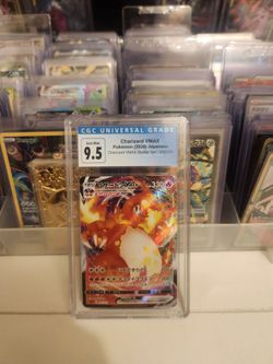 Charizard old cert 10