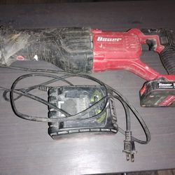 Bauer 20V Reciprocating Saw With Battery And Charger 