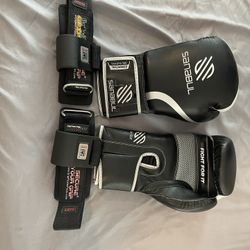 Boxing Gloves & Grip power pads (Please read)