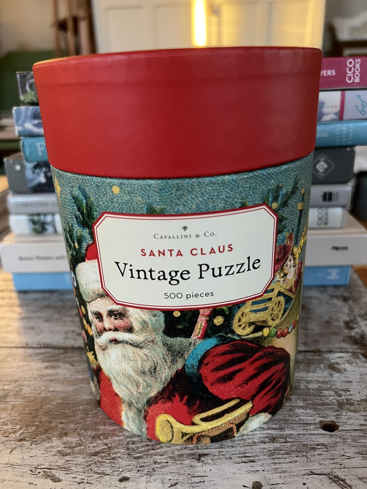 Cavallini & Co Santa Claus Vintage Puzzle 500 Pieces