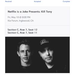 Netflix Is A Joke- Kill Tony Tickets