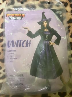 Adults witch costume