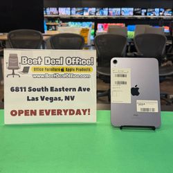 Apple iPad Mini 6 - 64GB - Wi-Fi - Purple Excellent	