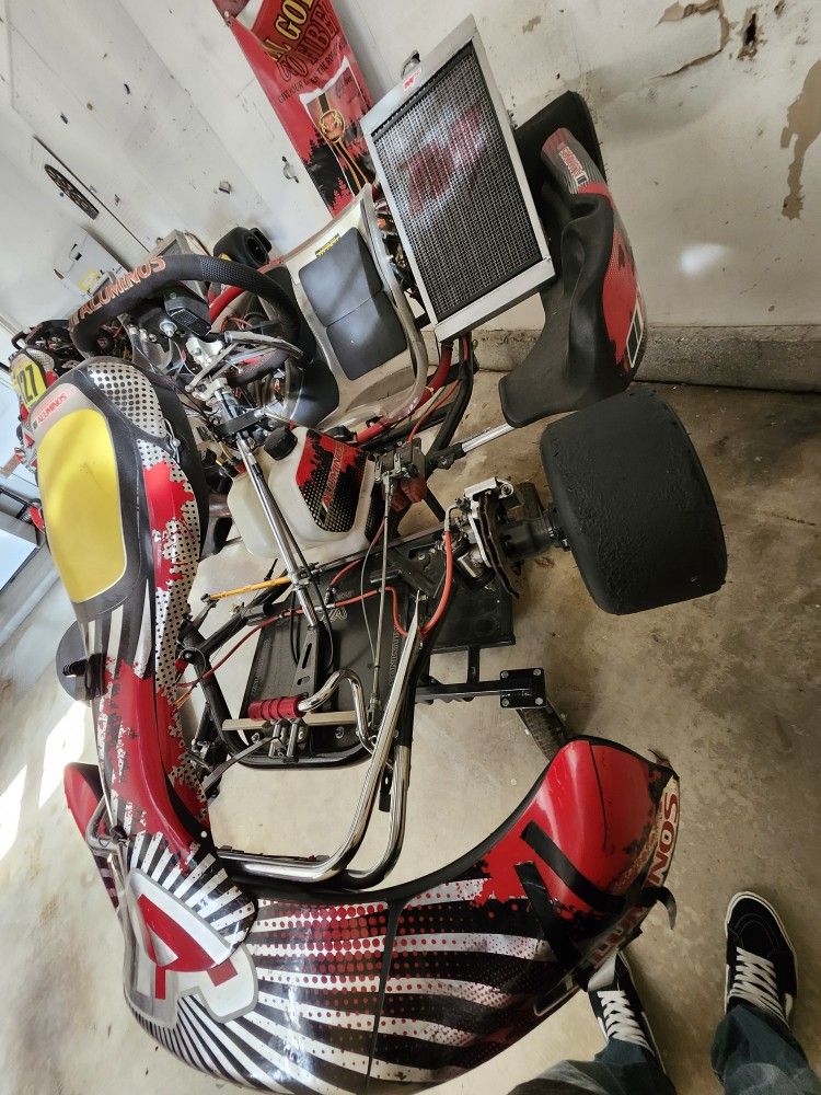 Aluminos RS-1 Pro SKUSA Certified Racing Shifter Kart 125cc Honda 2cyc 6spd Water Cooled Rocket 130+ Mph