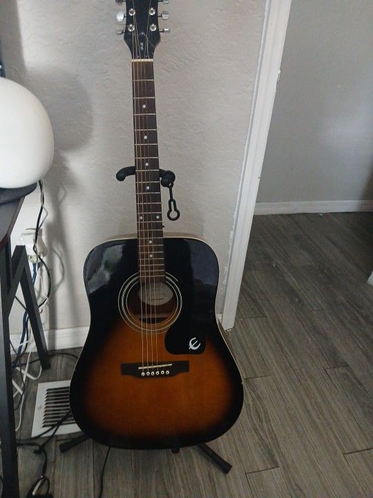 Vintage Acoustic Epiphone PR-150 VS