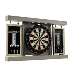 Prescott Bristle Dartboard Cabinet Set - Barrington Billiards Company **Brand New**