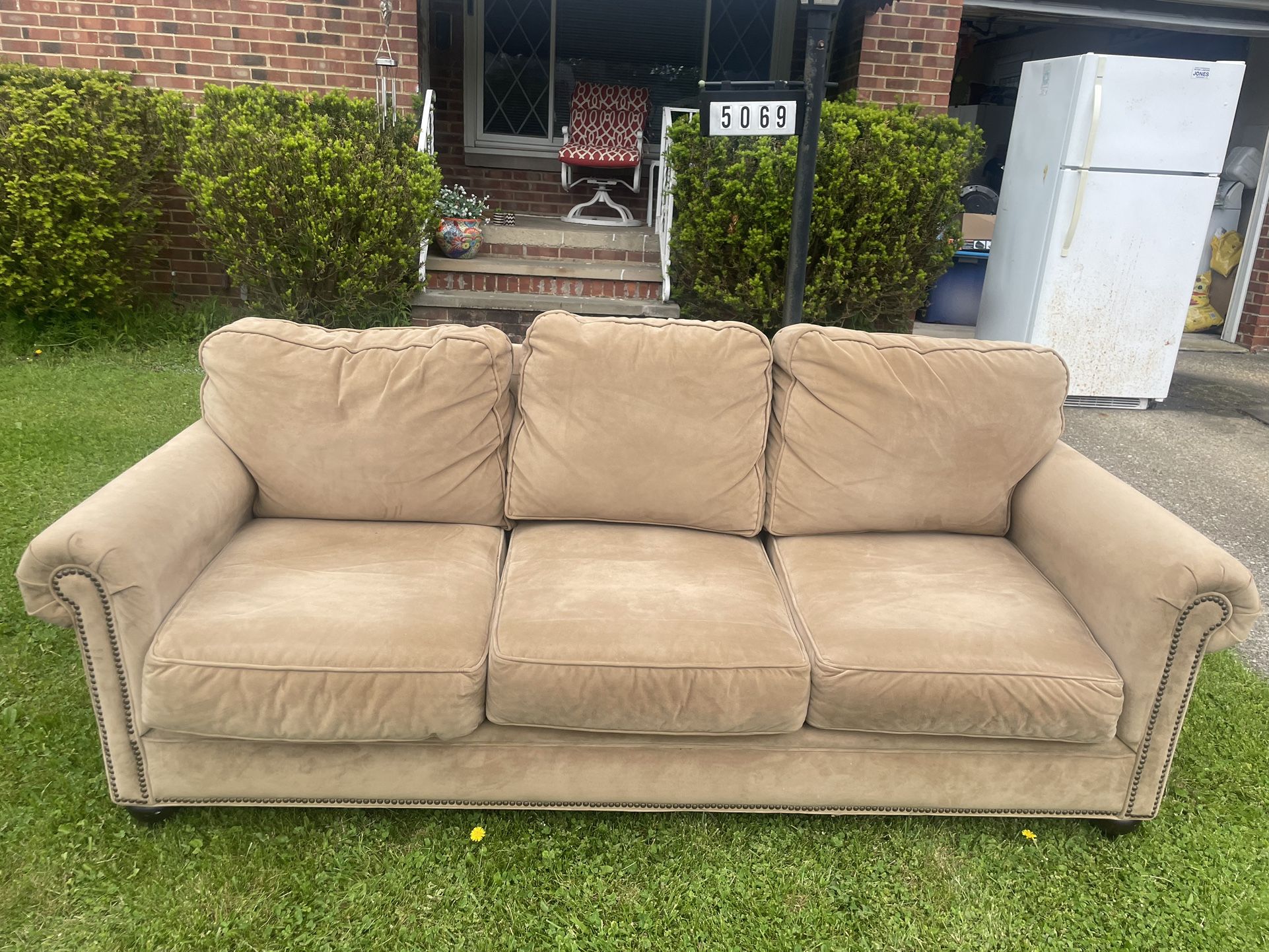 Broyhill Tan Sofa