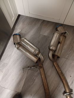 350z/G35 dual exhaust