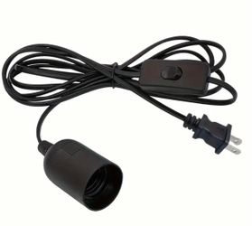 Lighting Hanging Pendant 11FT Cable Power Cord w On Off Switch - Nova Sound