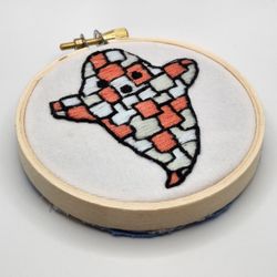 Patchwork Ghost Embroidery